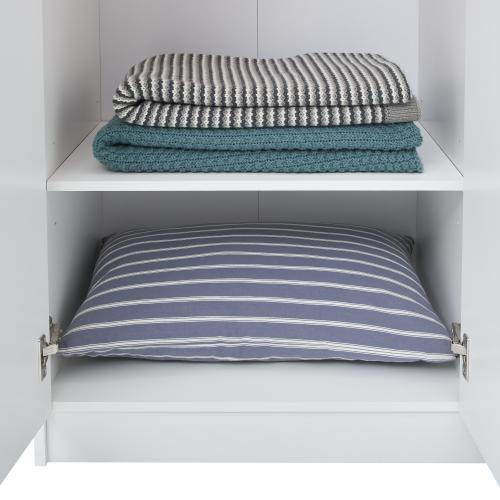 Essentials 3 Door Double Wardrobe White | TAD512 | 